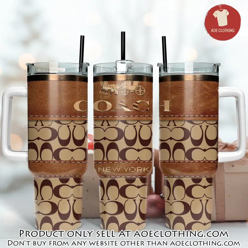 Coach new york stanley tumbler 40oz stanley tumbler coach logo ktb1120 aoe2419157